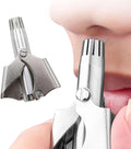 Painless  Manual Nose Hair Trimmer Stainless Steel