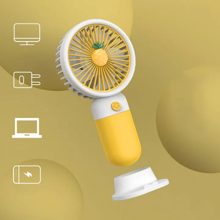 Mini Portable Handheld Fan – Small Hand Fan for Kids, School,