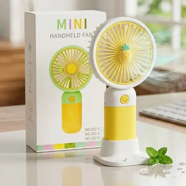 Mini Portable Handheld Fan – Small Hand Fan for Kids, School,